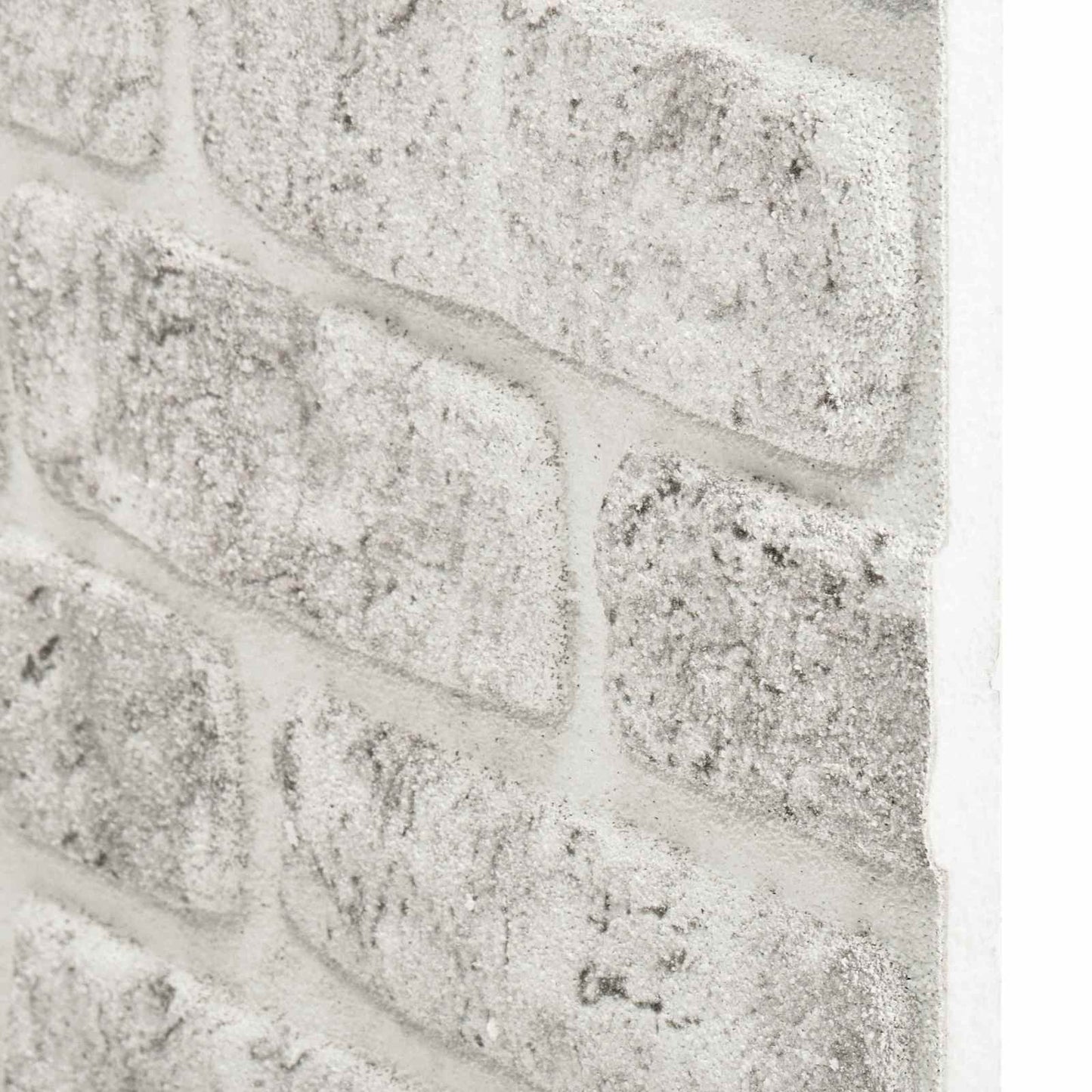 Wall Panels 10 pcs Light Grey 100 x 50 cm EPS Foam