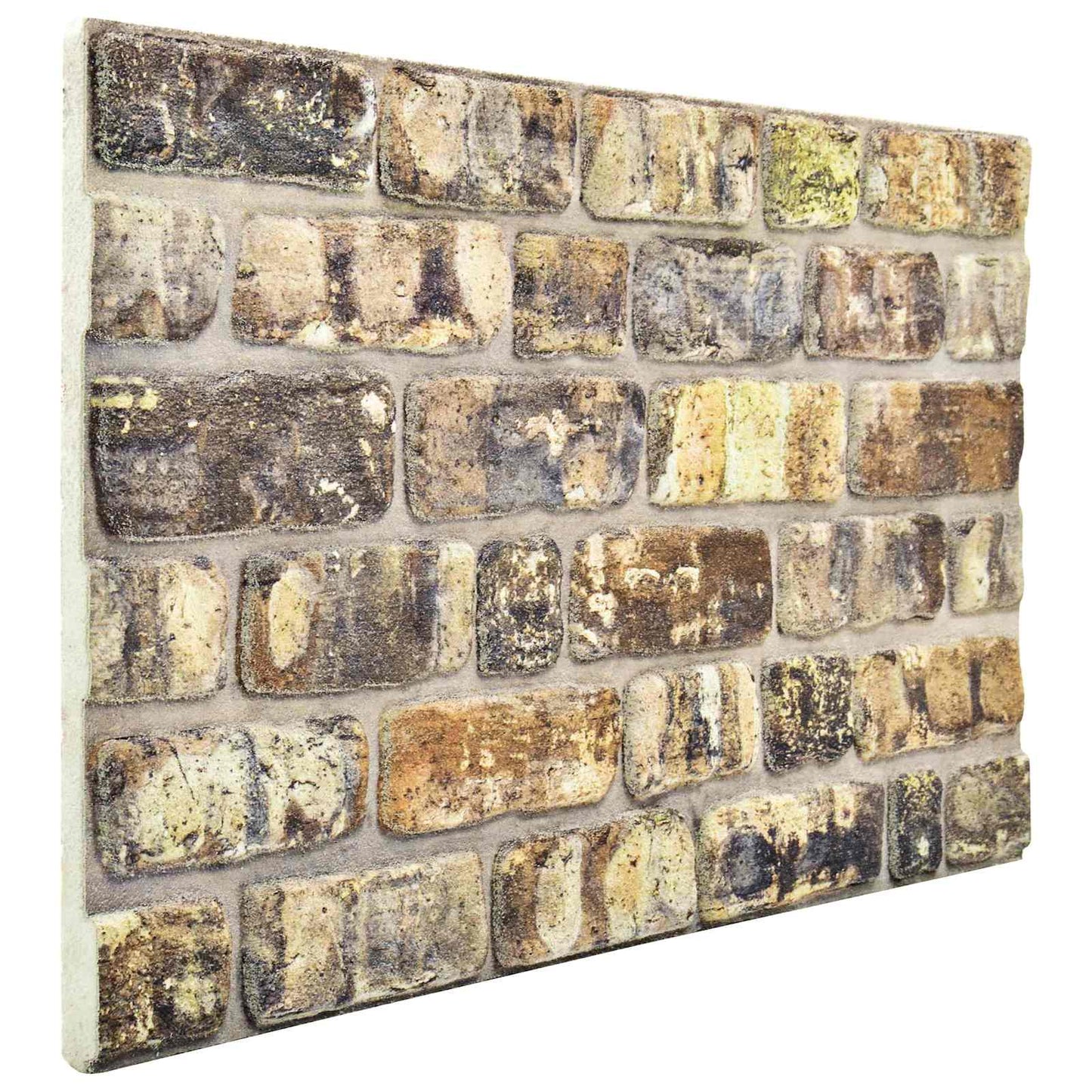 Wall Panels 10 pcs Multicolour 100 x 50 cm EPS Foam
