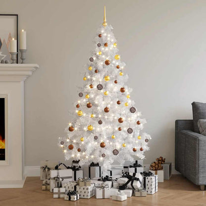 Christmas Tree | White | PVC | Medium | Christmas Tree | Cone-shaped