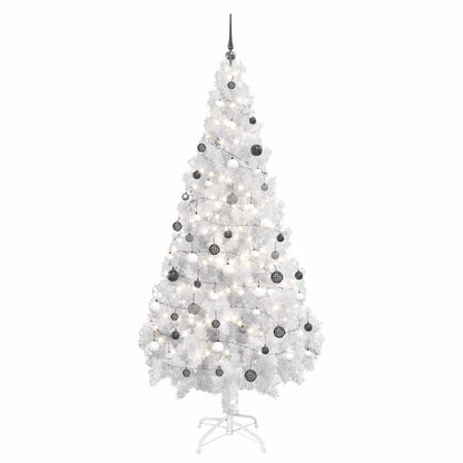 Christmas Tree | White | PVC | 180 cm | Ornaments | Fake Christmas Tree