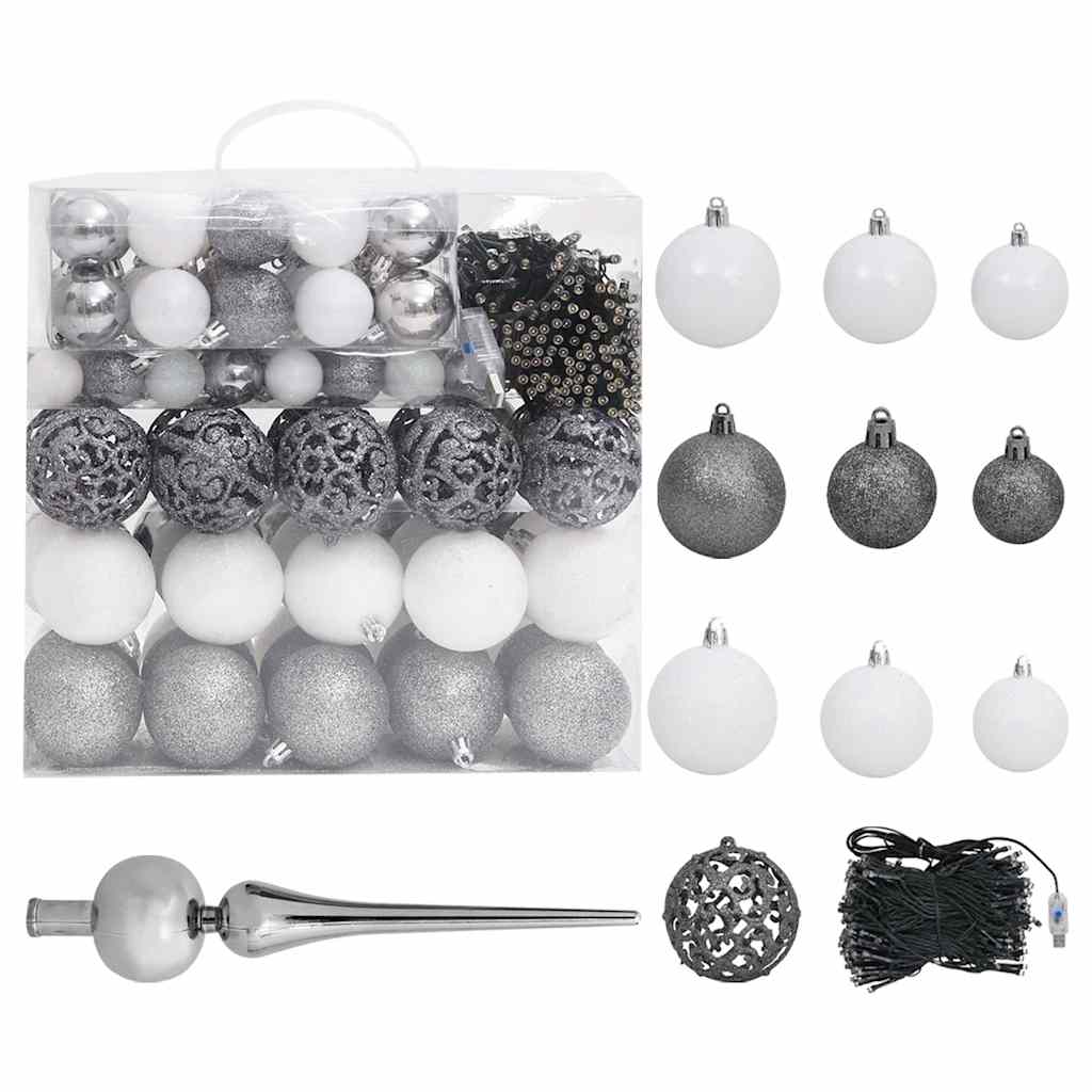 Christmas Tree | White | PVC | Large | Fake Christmas Tree | Cone-shaped