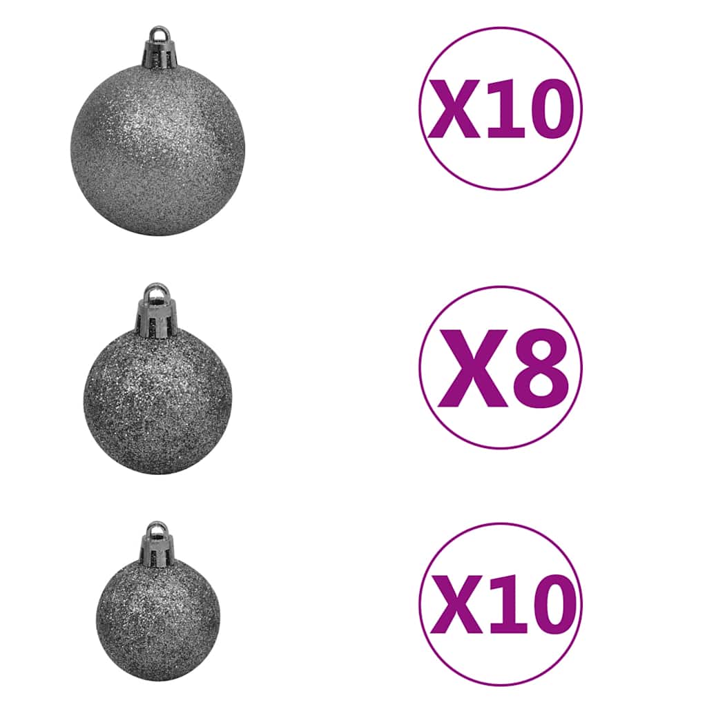 Christmas Tree | White | PVC | Large | Fake Christmas Tree | Cone-shaped