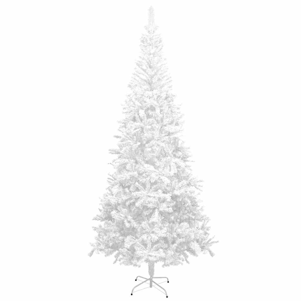 Artificial Christmas Tree | White | PVC | Large | Cone-shaped