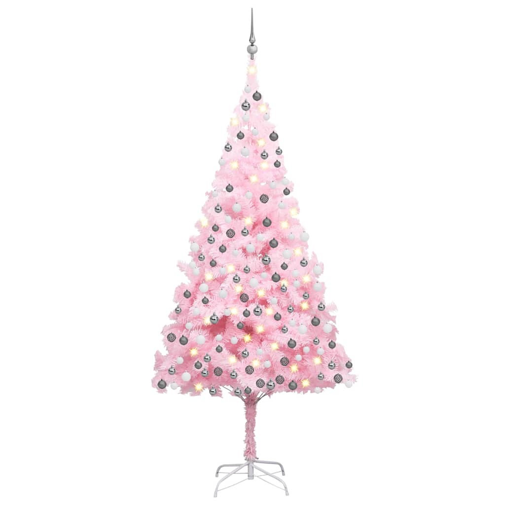 Artificial Christmas Tree | Pink | PVC | Medium | Faux Tree | Cone-shaped