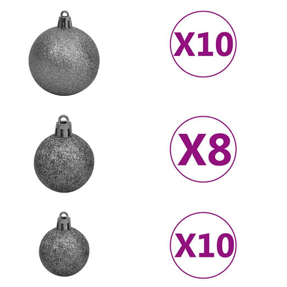 Artificial Christmas Tree | Pink | PVC | Medium | Faux Tree | Cone-shaped