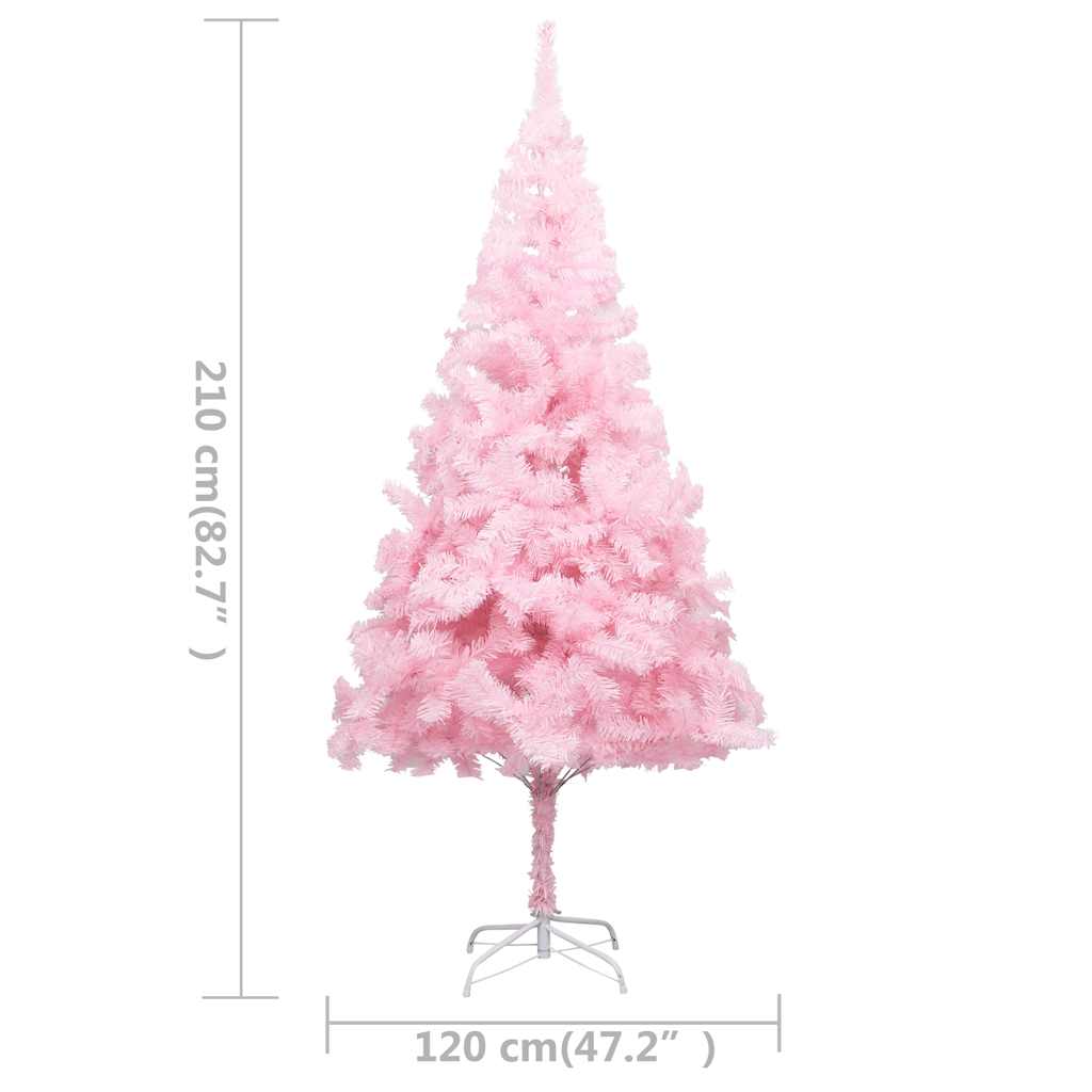 Artificial Christmas Tree | Pink | PVC | Medium | Faux Tree | Cone-shaped