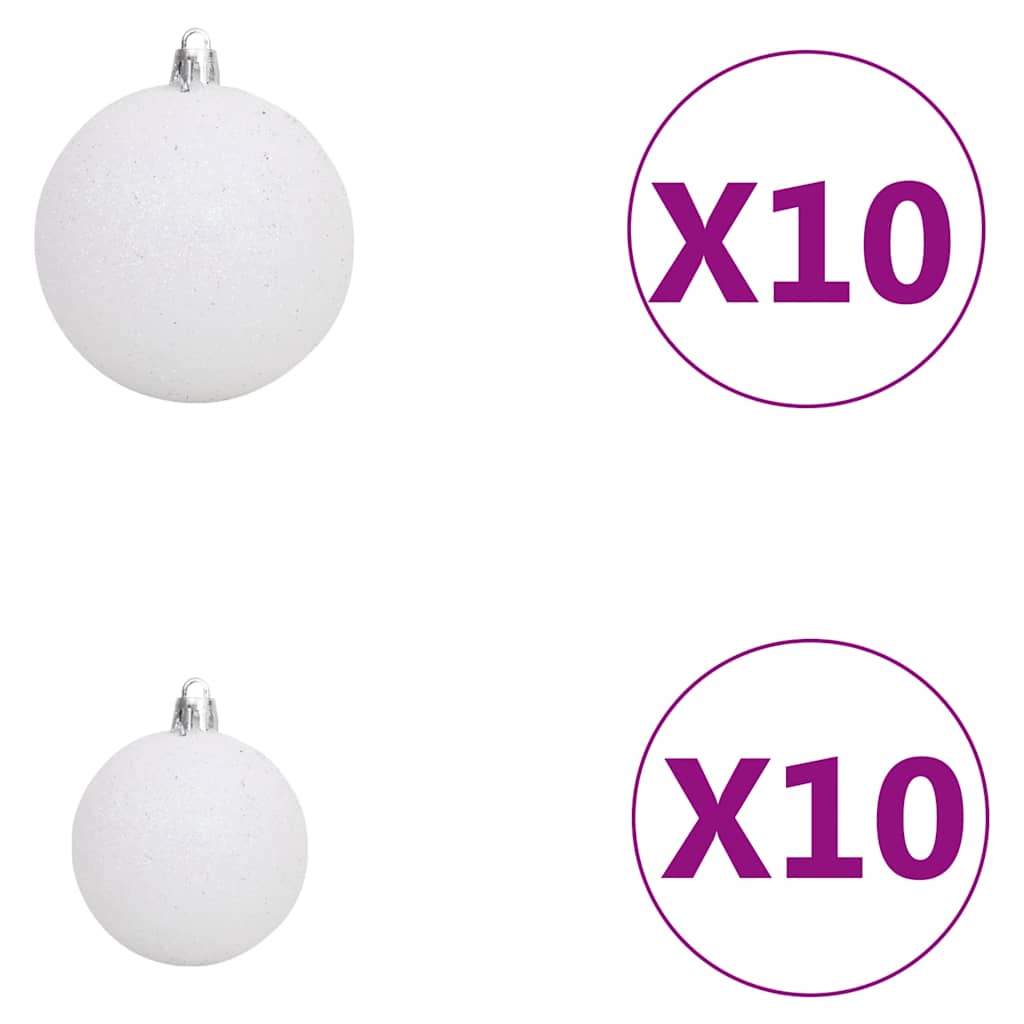 Artificial Christmas Tree | Black | PVC | Large