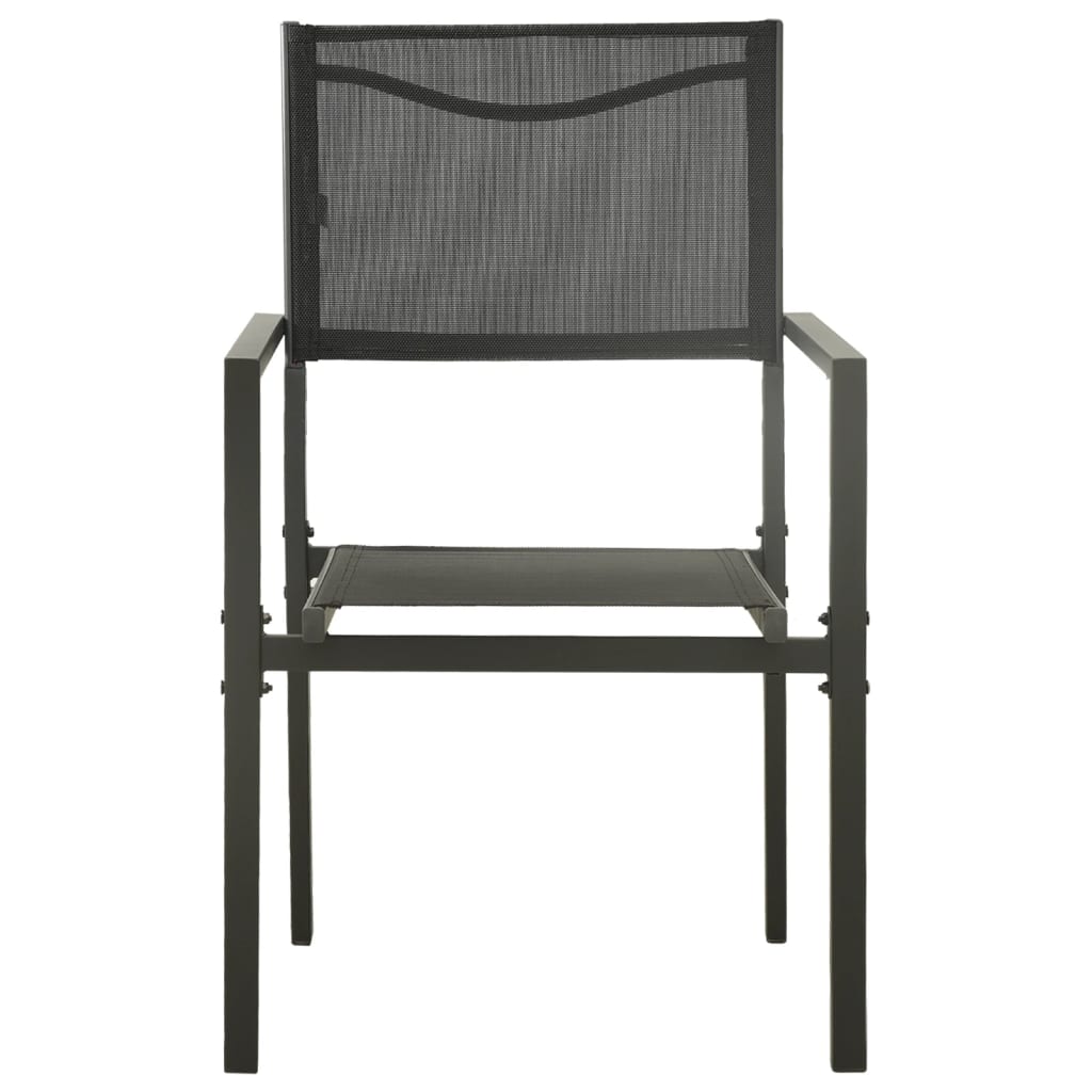 Outdoor Dining Set | Black and Anthracite