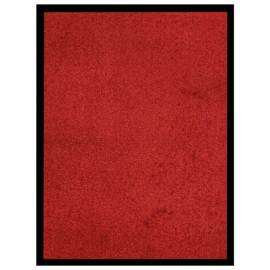 Doormat | Red | 100% Polypropylene twisted heatset, vinyl | 60x80 cm