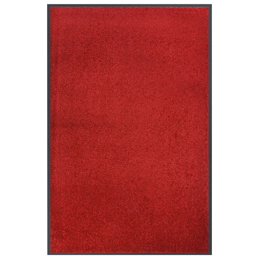 Doormat | Red | Polypropylene | 80x120 cm | Non-slip | Doormat