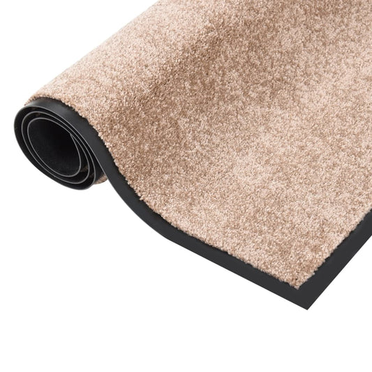 Doormat | Beige | 100% Polypropylene twisted heatset | 80 x 120 cm