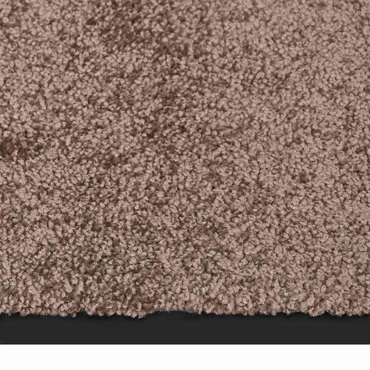 Doormat | Brown | Polypropylene, Vinyl | 60 x 80 cm | Non-slip | Doormat