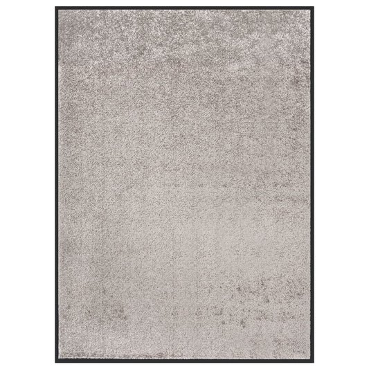 Doormat | Grey | 100% polypropylene twisted heatset, vinyl | 60x80 cm