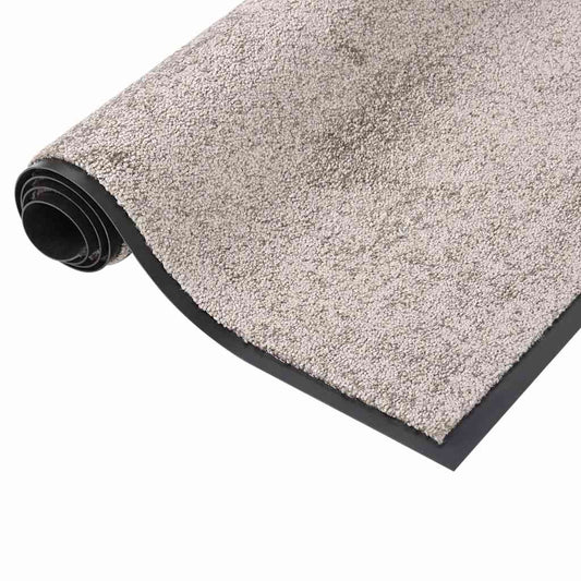 Doormat | Grey | 100% Polypropylene twisted heatset, vinyl | Medium