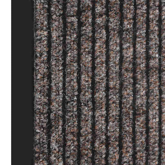 Doormat Striped Beige 40x60 cm