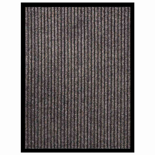 Doormat | Striped beige | Polypropylene, vinyl | 60x80 cm | Doormat