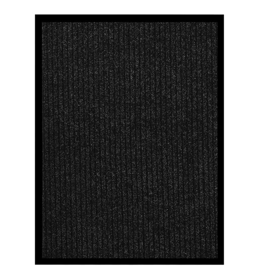 Doormat | Striped Anthracite | 100% Polypropylene, Vinyl | 60x80 cm