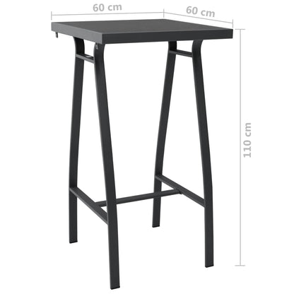 Garden Bar Set | Black | Steel | Medium | Durable | Garden Bar Set