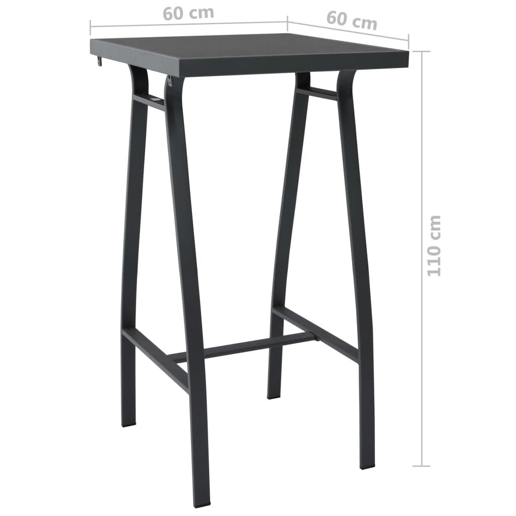 Garden Bar Set | Black, dark grey, light grey