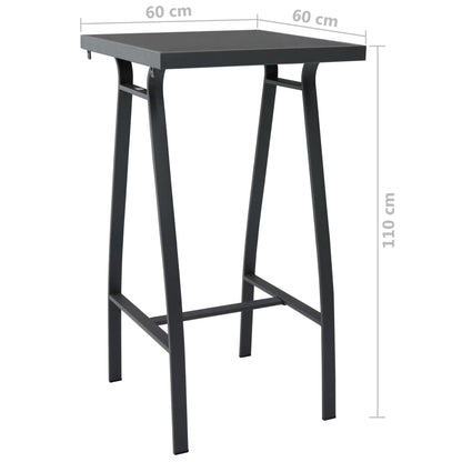 Garden Bar Set | Black, dark grey, light grey
