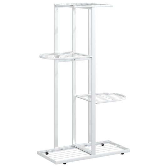 Plant Stand | White | Metal | Medium | Shelving | Plant Stand