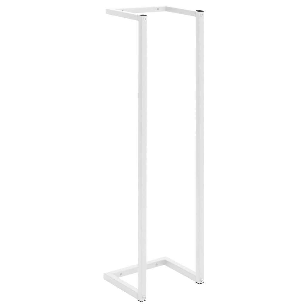Towel Rack White 25x20x95 cm Steel