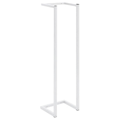 Towel Rack White 25x20x95 cm Steel
