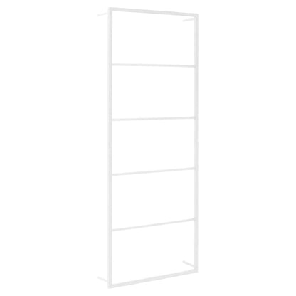 Towel Rack White 45x10x115 cm Steel