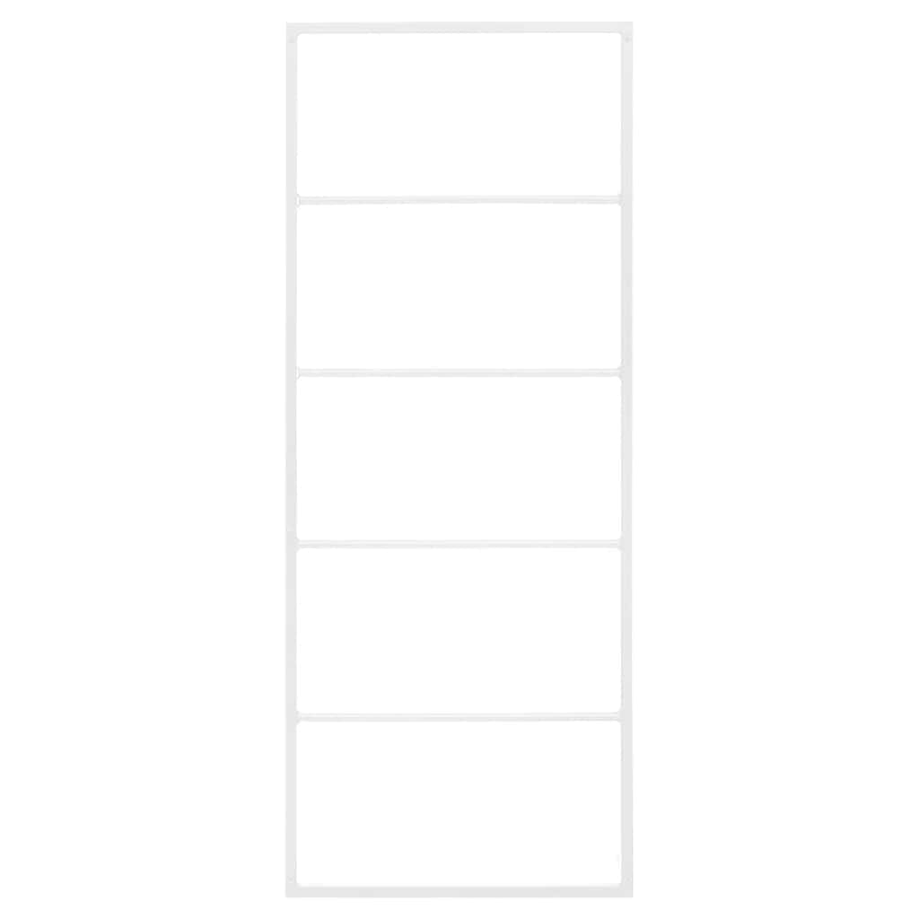 Towel Rack White 45x10x115 cm Steel