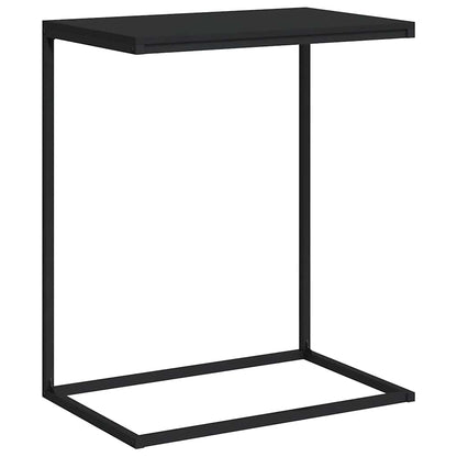 Side Table | Black | Engineered wood, Iron | Durable | Side Table