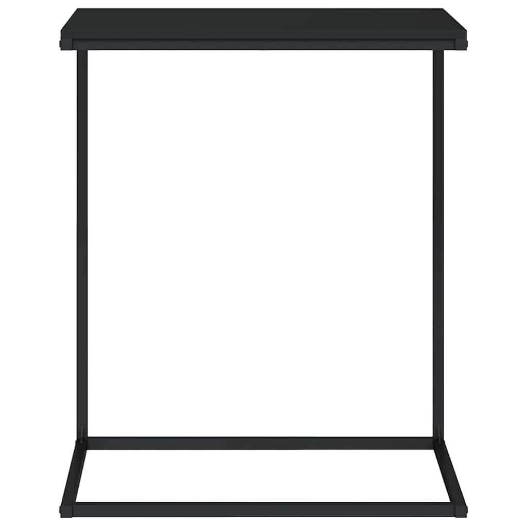 Side Table | Black | Engineered wood, Iron | Durable | Side Table