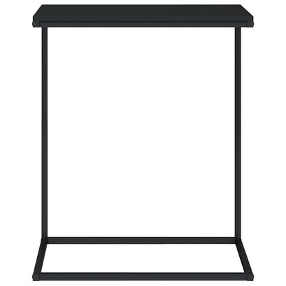 Side Table | Black | Engineered wood, Iron | Durable | Side Table