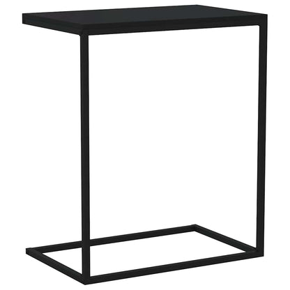 Side Table | Black | Engineered wood, Iron | Durable | Side Table