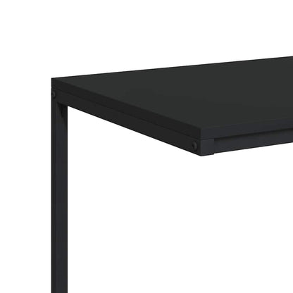 Side Table | Black | Engineered wood, Iron | Durable | Side Table