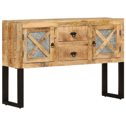 Sideboard | Rough Mango Wood | 110 cm Length x 30 cm Depth x 74 cm Height