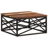 Coffee Table 26.8"x26.8"x13.8" Solid Reclaimed Wood