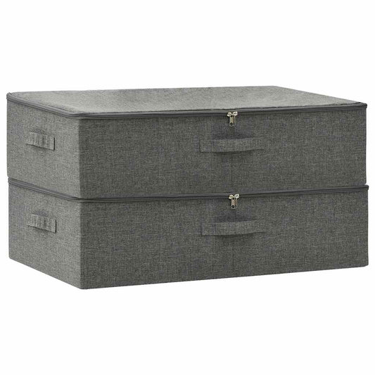 Storage Box |  Set of 2 | Anthracite