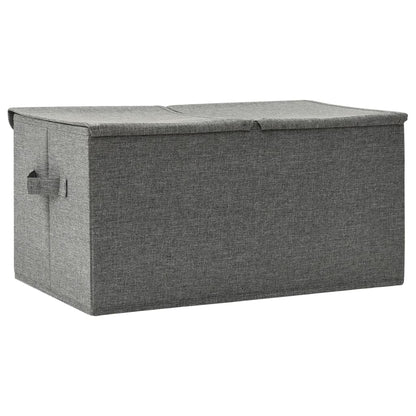 332912 vidaXL Storage Box Fabric 50x30x25 cm Anthracite