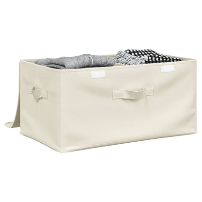 332916 vidaXL Storage Box Fabric 50x30x25 cm Cream