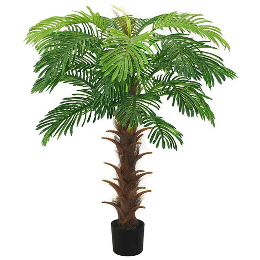 Artificial Cycas Palm | Green | Plastic, Wood | 130-140 cm