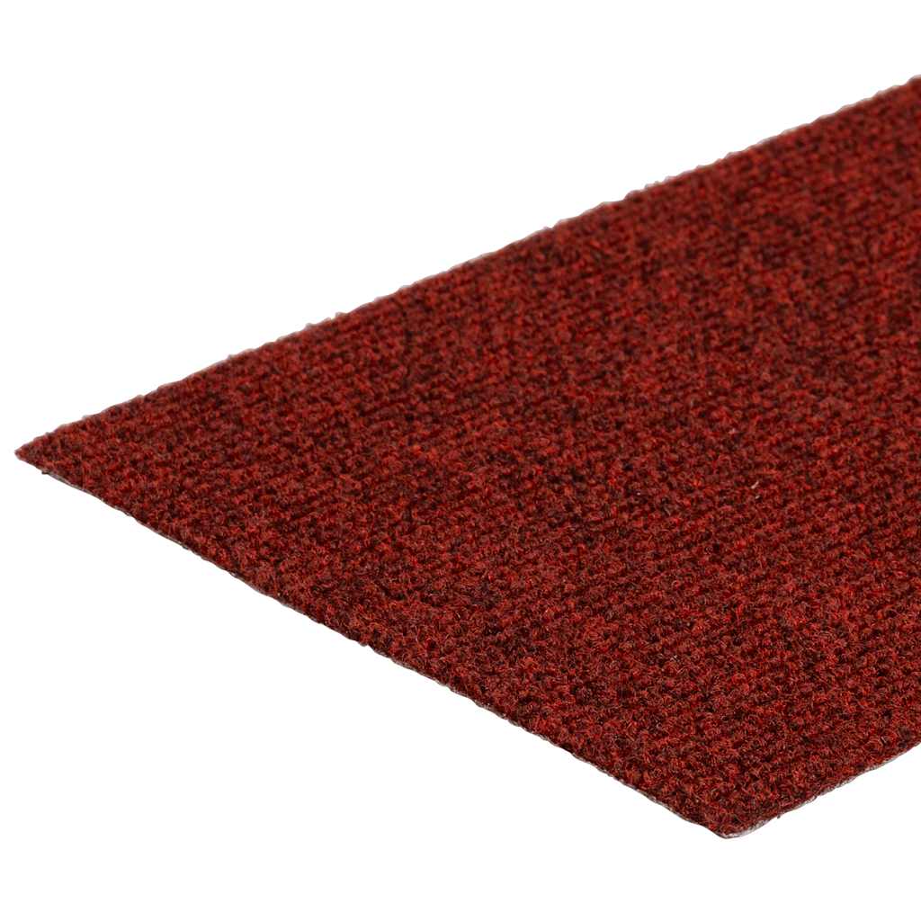 Stair Mats Self-adhesive 15 pcs 60x25 cm Bordeaux Red Rectangular