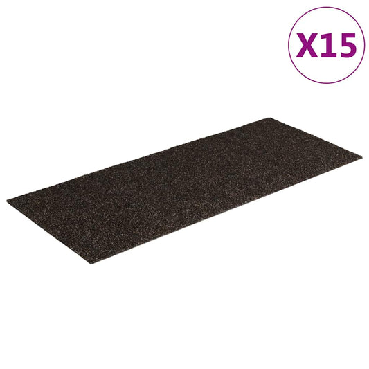 Stair Mat | Set of 15 | Dark Brown