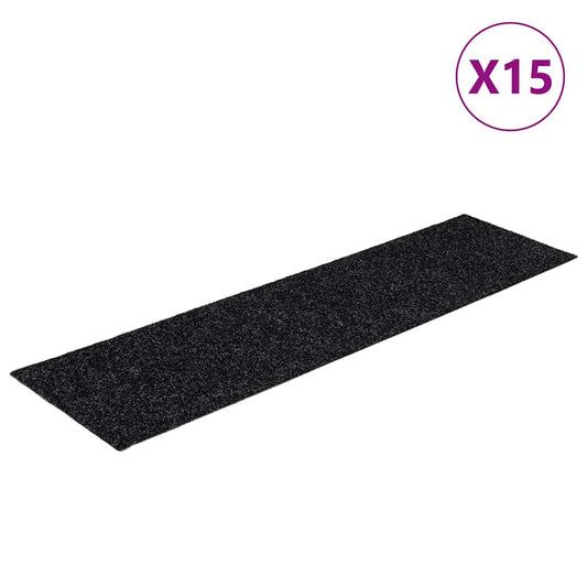 Stair Mat | Set of 15 | Black