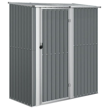 Garden Shed Grey 180.5x97x209.5 cm Galvanised Steel