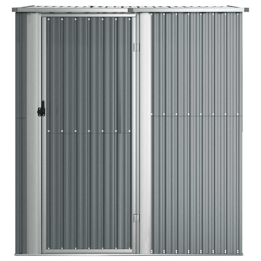 Garden Shed Grey 180.5x97x209.5 cm Galvanised Steel