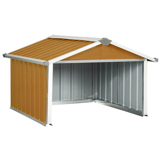Garden Shed | Brown | Galvanised steel | Medium | Durable | Garden Shed