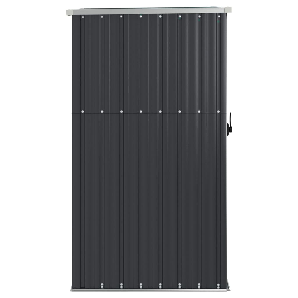 Garden Tool Shed Anthracite 88x89x161 cm Galvanised Steel