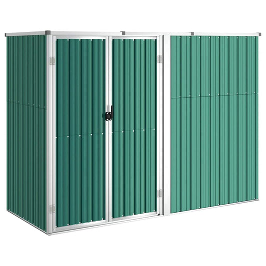Tool Shed | Green | Galvanised Steel | Large | Garden Tool Shed