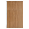 Wall-mounted Garden Shed Brown 118x100x178 cm Galvanised Steel