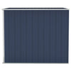 Wall-mounted Garden Shed Anthracite 118x194x178 cm Steel
